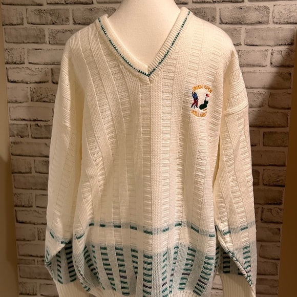 Woolens Irish Market Other - VINTAGE 90s Irish Killarney Open Quill's Woollen Market Ireland Acrylic Sz L
